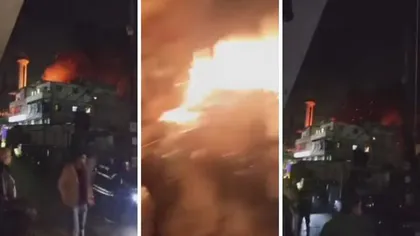 Explozie puternică în Liban, sunt mulţi morţi şi răniţi VIDEO