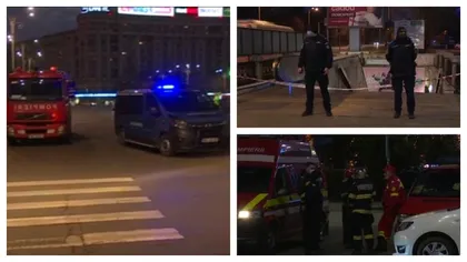 Alerta cu bombă de la metrou Piaţa Victoriei, falsă. În Ajunul Crăciunului, forţele de ordine au fost puse pe jar din cauza unui rucsac FOTO&VIDEO