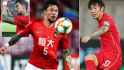 China interzice tatuajele fotbaliştilor de la echipa naţională. Cei care au deja, vor trebui să le şteargă