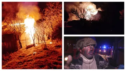 Tragedie în Ajunul Crăciunului. Incendiu urmat de o explozie în Vaslui. O femeie a murit carbonizată VIDEO