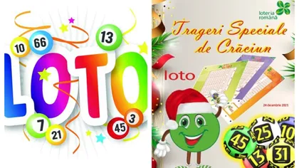 REZULTATE LOTO 24 decembrie 2021. Trageri speciale de Crăciun, premii grase de Sărbători