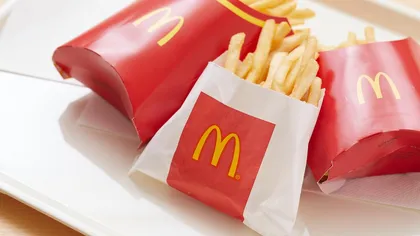 McDonald's micşorează porţiile de cartofi prăjiţi. Măsura va fi implementată de luna viitoare
