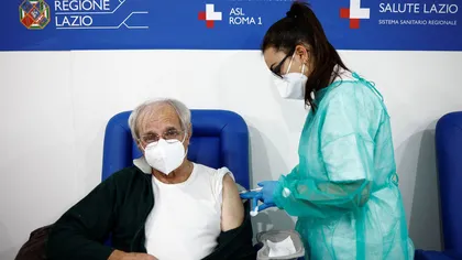 Italia ia măsuri extreme în faţa recordului de infectări. Impune vaccinarea obligatorie pentru TOATE persoanele de peste 50 de ani