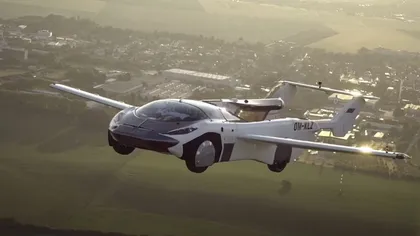 AirCar, mașina care se transformă în avion în doar trei minute! Când se va pune în vânzare VIDEO
