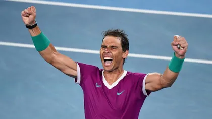 Rafael Nadal câştigă Australian Open şi îi depăşeşte la numărul de Grand Slamuri, 21, pe Djokovic şi Federer