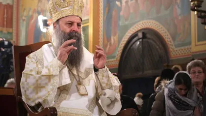 Patriarhul Bisericii Ortodoxe din Serbia are COVID-19. Care e starea înaltului prelat
