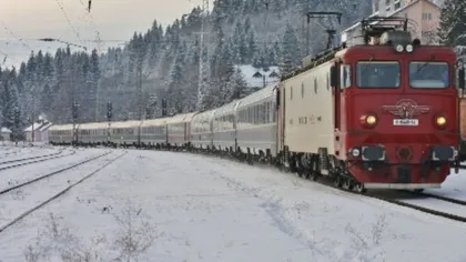 Trenurile Zăpezii, puse în circulaţie de CFR Călători de luni. Reduceri de 25% pentru călătoriile spre şi dinspre staţiunile montane