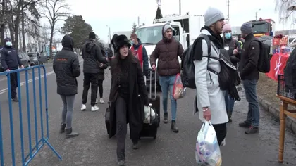 Mii de refugiați ucraineni se topesc de durere după ce își părăsesc țara: Au fost zile grele. Mulţumim României pentru că ne-a acceptat să venim!