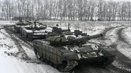 Tancurile ruseşti se îndreaptă spre Ucraina. Rusia ameninţă SUA cu măsuri dure. Noi imagini din satelit