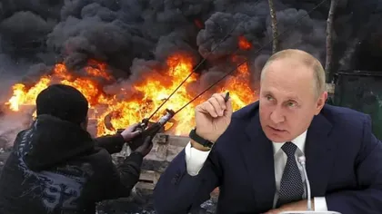 A început războiul în Ucraina! Vladimir Putin a ordonat începerea operațiunilor militare în regiunea ucraineană Donbas
