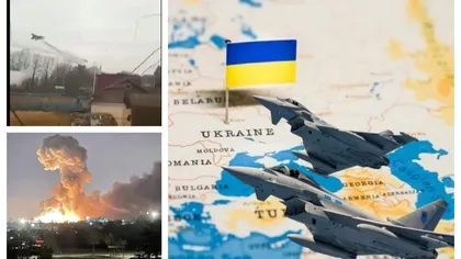 Război în Ucraina. Imagini şocante, avioanele ruseşti bombardează case VIDEO