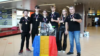 AutoVortex, o nouă victorie! Echipa de Robotică a României a obținut medalia de aur la Campionatul Internațional de Robotică din Libia