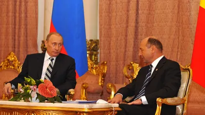 Traian Băsescu contestă politica lui Putin faţă de Ucraina. 