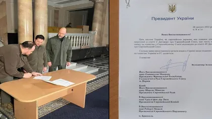 E oficial! Volodimir Zelenski a semnat documentul prin care Ucraina să adere la Uniunea Europeană!