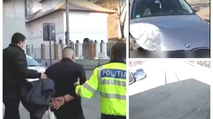 Mamă şi fiică rapite sub ameninţarea cuţitului în Bucureşti. Răpitorul a fost prins după ce a lovit cinci maşini în Capitală