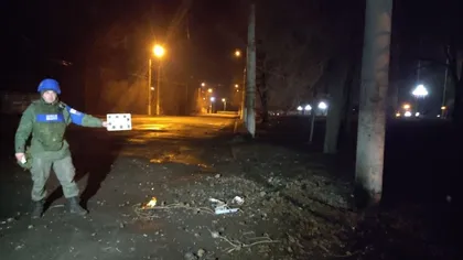 Lupte grele în Donbass, a doua noapte cu explozii în Lugansk. Autorităţile locale vorbesc de atacuri teroriste
