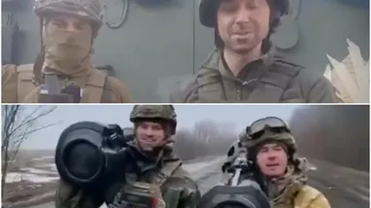 Mesajul transmis de soldaţii ucraineni omologilor ruşi, un amestec de ironie şi bunăvoinţă: 
