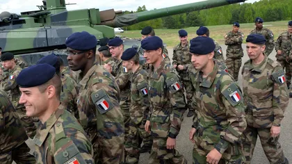 Franţa trimite 500 de militari în România: 
