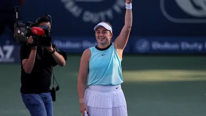 Jelena Ostapenko a câştigat turneul de la Dubai. Jucătoarea a eliminat-o pe Simona Halep în semifinale!