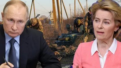 Ursula von der Leyen, preşedintele Comisiei Europene, ameninţă Rusia: 