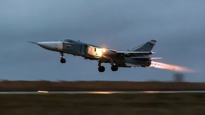 Criza din Ucraina: Rusia a transferat 10 bombardiere Suhoi Su-24 din peninsula Crimeea