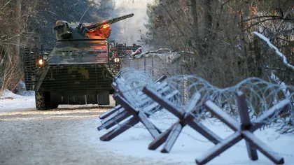 Ministru de Interne din Ucraina, la un pas să fie ucis de obuze pe linia frontului