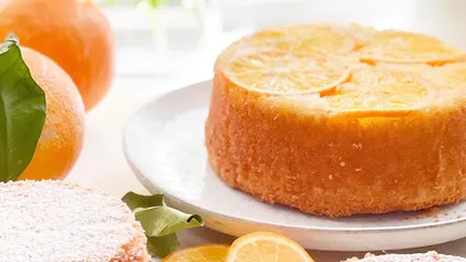 Prăjitura cu ulei de măsline și portocale! Desertul ideal pentru vizitele neașteptate!