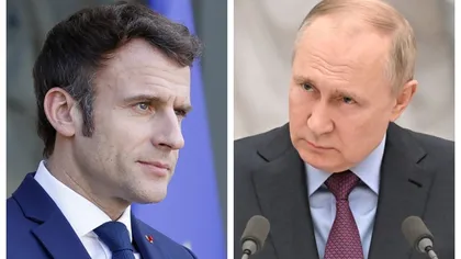 Noi discuții între Emmanuel Macron și Vladimir Putin! Președintele Franței insistă pentru încetarea focului!