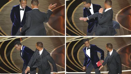 Incident şocant la Premiile Oscar 2022. Will Smith i-a dat o palmă actorului Chris Rock după o glumă deplasată despre soţia sa. VIDEO