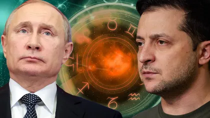 Analiză astrologică Putin vs Zelenski: Putin are o pedeapsă karmică, Zelenski are energie negativă