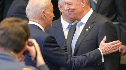 Klaus Iohannis discută azi cu Joe Biden despre războiul din Ucraina. Liderii UE şi NATO participă la videoconferinţă