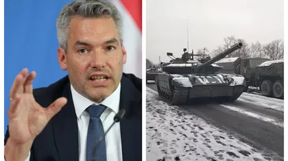 Război în Ucraina. Cancelarul Austriei anunţă că vrea să păstreze ţara neutră: 