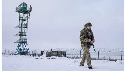 Ninsori puternice în Ucraina. Armata rusă va avea de înfruntat viscolul
