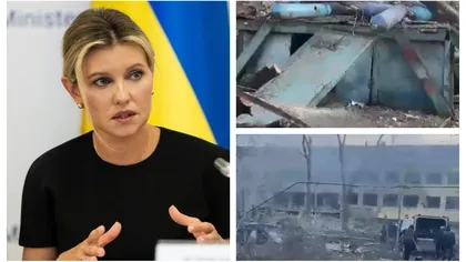 Soţia lui Volodimir Zelenski, mesaj cutremurător după ce ruşii au distrus un spital de copii şi o maternitate: 