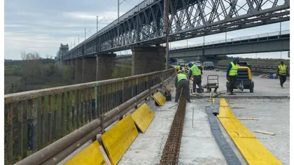Reparaţii la Podul de la Cernavodă. Când se termină lucrările. CNAIR: 