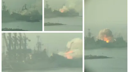 Războiul din Ucraina, ziua 29. Portul din Berdeansk, în flăcări, Zelenski cere proteste în toată lumea la fix o lună de la invazia Rusiei VIDEO