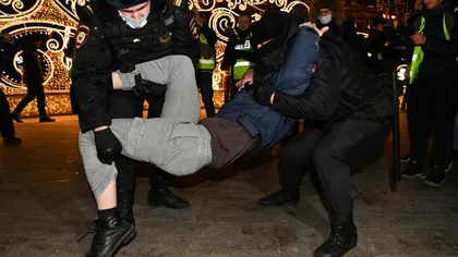 Rusia interzice mitingurile. Participanții la proteste vor fi judecați pentru extremism