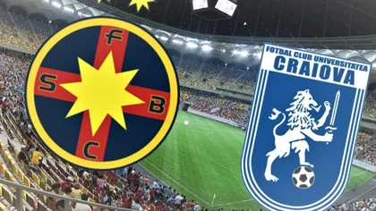 FCSB – Universitatea Craiova 0-2 Oltenii se impun în derby-ul în Liga 1. Reghecampf: S-a întors roata