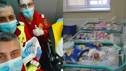 Naştere-surpriză la Constanţa! O gravidă a născut în ambulanţă, apoi, din nou, la spital. Nu ştia că este însărcinată cu gemeni