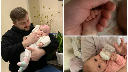 Primele imagini cu bebeluşul ucis în atacul cu rachete de la Odesa. Imaginile cu micuţa Kira şi mama ei au devenit noul simbol al atrocităţilor comise de ruşi în Ucraina