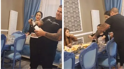 Adrian Corduneanu, petrecere cu șampanie în arest la domiciliu. Interlopul a ajuns viral pe TikTok VIDEO