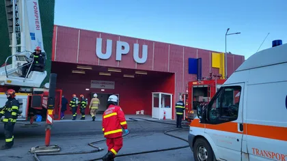 Incendiu la UPU a Spitalului 