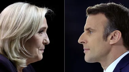 Emmanuel Macron, nemilos cu Marine Le Pen. 
