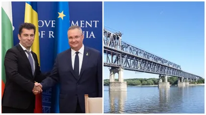 Se va construi al doilea pod între Giurgiu şi Ruse. Nicolae Ciucă a bătut palma cu premierul bulgar. 