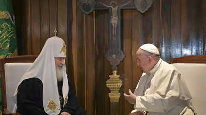Papa Francisc, scrisoare în limba rusă către Patriarhul Kirill. 
