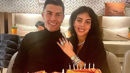 Prima imagine cu fetiţa lui Cristiano Ronaldo şi a Georginei: 