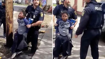 Un nou caz George Floyd! Copil afro-american de 8 ani arestat de politie in SUA! Imaginile care au stârnit un val de controverse VIDEO