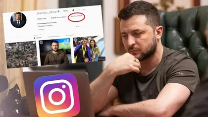 Instagramul lui Zelenski. Preşedintele Ucrainei e urmărit de celebrităţi din toată lumea, de la Sharon Stone la mama lui Elon Musk. Pe cine a ales el să urmărească
