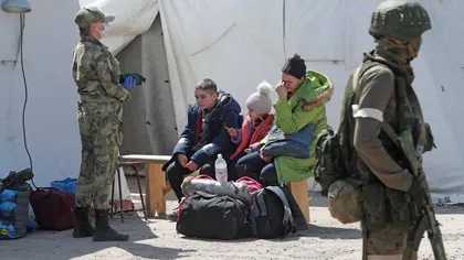 RĂZBOIUL DIN UCRAINA ZIUA 72. A treia evacuare a civililor din Mariupol, Zelenski îndeamnă toate ţările să ia exemplul Marii Britanii