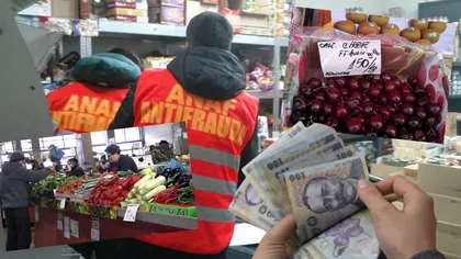ANAF face controale fulger în pieţele din toată ţara. Vânzătorii de fructe şi legume, suspectaţi de evaziune fiscală